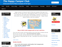 Tablet Screenshot of camphalfprice.com